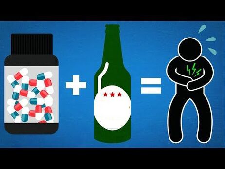 que pasa cando toma alcohol e antibióticos